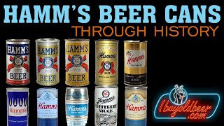 Dr Hamms explains vintage Hamm’s beer cans and variationsa brief history [upl. by Pepillo]