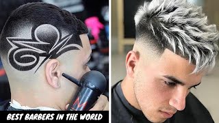 BEST BARBER IN THE WORLD 2018  Amazing Hairstyle and Experience  BluMaan 2018 [upl. by Eremehc399]