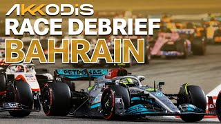 Pit Stops Porpoising amp More  2022 Bahrain GP Akkodis F1 Race Debrief [upl. by Hannan]