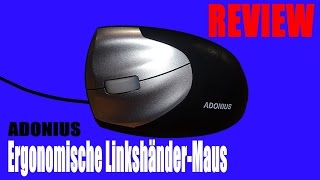 ADONIUS LinkshänderMaus  REVIEW [upl. by Sane]