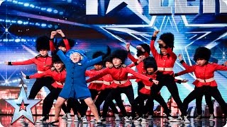 Elite Squad Royalz have a surprise for the Judges  Week 1 Auditions  Britain’s Got Talent 2016 [upl. by Salamanca794]