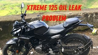 Xtreme 125r oil leak 😱😱 Oil leak problem 😢 hero Xtreme 125 r Xtreme 125 oil leak solution 👈👈 [upl. by Pernell468]