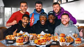 SIDEMEN 10 YEAR ANNIVERSARY MUKBANG [upl. by Ymot600]