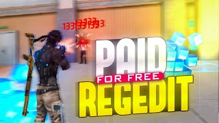 Paid Regedit For quotFREEquot 🥵  For 100 Headshot Rate❗ but fair [upl. by Tarrant]