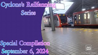 Cyclones Railfanning Series  Special Compilation  September 6 2024 [upl. by Leeth538]