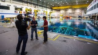 How Astronauts Train Underwater at NASAs Neutral Buoyancy Lab [upl. by Adamek]