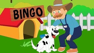 Bingo Nursery Rhyme with Lyrics [upl. by Horick]