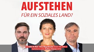 Aufstehen für ein soziales Land [upl. by Noval]