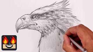 How To Draw Hippogriff  Harry Potter Sketch Tutorial [upl. by Diena]