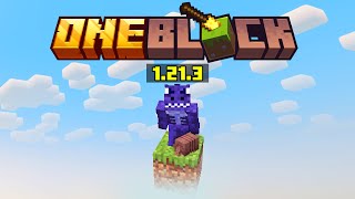 HOW TO INSTALL OneBlock SKY BLOCK 1213 Map for Minecraft  Download and Play [upl. by Urbana471]