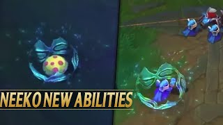 NEEKO REWORK 2023 NEW ABILITIES  Turning Into Minions Plants amp Monsters  League of Legends [upl. by Nirehtac309]