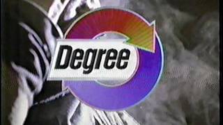 Degree Deodorant used to test their product on firefighters  1996 Commercial [upl. by Magen]