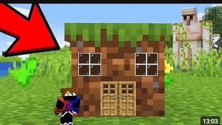 minecraft dirt house world record Minecraft mein dot house bane [upl. by Eelarbed]