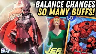 How Soon is Too Soon 🤔📝  Balance Patch Review  Marvel Snap [upl. by Airekat]