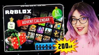 Kalendarz Adwentowy ROBLOX za PONAD 200 zł 🎄 miss Aga [upl. by Hanako793]