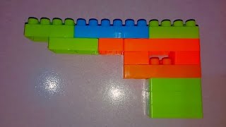 Satisfying DIY Rifle  ASMR Building Blocks  buildingblocks  popular candy asmr [upl. by Noicpecnoc735]