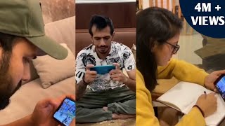 Indian Cricketers Playing Pubg Mobile Game  Smriti Mandhana Yuzvendra Chahal Rohit Sharma [upl. by Niajneb574]