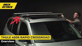 Thule 450R Rapid Crossroad Roof Rack Overview And Installation [upl. by Gaeta]