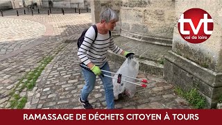 Ramassage de déchets citoyen à Tours [upl. by Medardas]