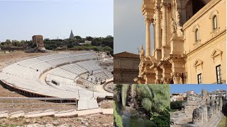 Isola di Ortigia  Siracusa  Teatro Greco  Neapolis  Fonte Aretusa  Castello Maniace  travel [upl. by Snowber]