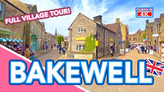 BAKEWELL  Full village tour of Bakewell in the Peak District Derbyshire England [upl. by Letnuhs876]