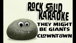 They Might Be Giants  Clowntown karaoke [upl. by Eisset987]