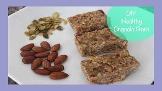 DIY Healthy Granola Bars [upl. by Demona]