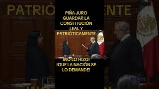 JURO RESPETAR LA CONSTITUCIÓN LA MINISTRA NORMA PIÑATA ¿ TU LE CREES [upl. by Helfand]