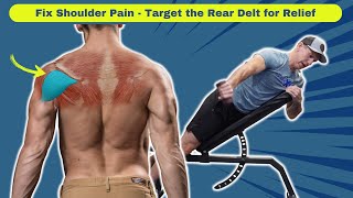 Fix Shoulder Pain  Target the Rear Dent for Relief [upl. by Layney]