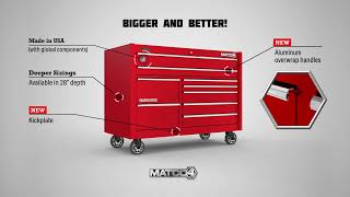 Matco Tools 4s Toolbox  New and Improved [upl. by Aeslehc631]