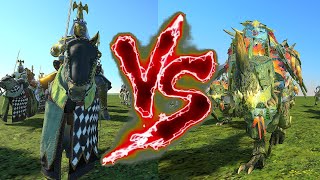 The Companions of Quenelles VS Blessed Horned Ones Total War Warhammer 3 [upl. by Mont]