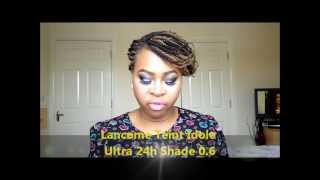 Lancome Teint Idole Ultra 24hr Review Demo SHADE 06 [upl. by Naleag44]