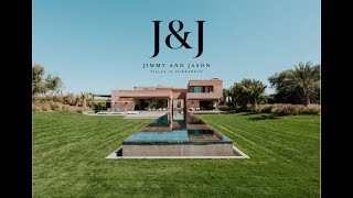 YSL Musuem Inspired Villa In Palmeraie Marrakech│Villa Beja by Jimmy and Jason Ltd [upl. by Scoles]