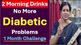 2 Morning Drinks to cure Diabetes Naturally  1 Month Challenge [upl. by Mishaan278]