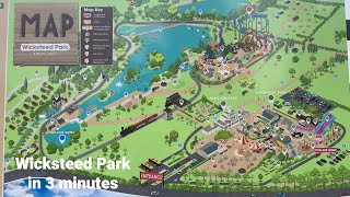 Wicksteed Park in 3 minutes September 2021 [upl. by Ennagrom]