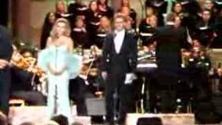 Opera singer Katherine Jenkins and Aled Jones duet [upl. by Akemat]