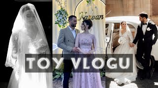 TOY VLOG  Qardaşımın toyu 👰🏻‍♀️🤵🏻‍♂️ [upl. by Ynnavoj293]