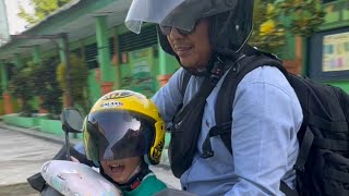 Kursi Motor Anak Bikin si Kecil Nyaman dan aman naik motor [upl. by Lucie]