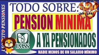 N2C🦁PENSIÒN MÌNIMA A YA PENSIONADOS 😃👍 pension adultosmayores ayudasocial pagos méxico [upl. by Prent]