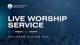 28 October 2023  Croydon SDA Church Live Worship  Children’s Day [upl. by Halihs]