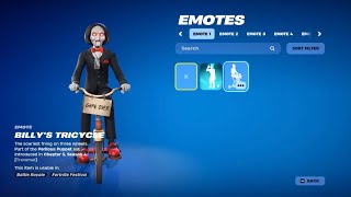 NEW Fortnite Saw Skin amp Emote [upl. by Neeham]