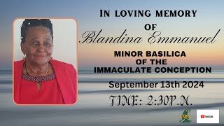 In loving memory of Blandina Emmanuel [upl. by Kingsbury]