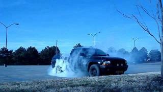 Dodge Dakota 47 HO burnout [upl. by Goldin]