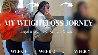 My Weight Loss Journey  Part 1 Rough Start [upl. by Ertnod147]