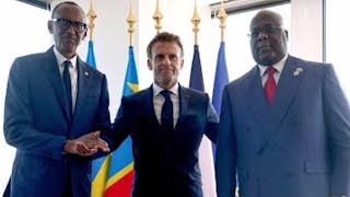 HE Paul Kagame ari i Paris mu nama ya OIF Arahahurira na Antoine Felix Tshisekedi wa RD Congo [upl. by Beilul509]