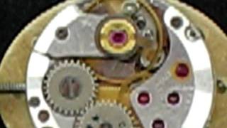 Ebel Caliber 61 Watch Movement  17 Jewels Adjusted [upl. by Dorena]