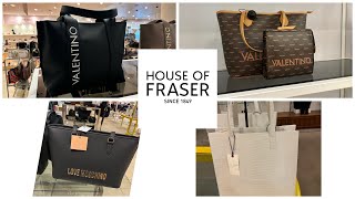 House of Fraser Bags❤️ Designer bags sale uk 🇬🇧 [upl. by Dehnel]