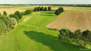 Golf de Beaune Levernois  drone aerial video  overview [upl. by Noitsirhc]