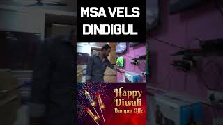 MSA VELS DINDIGUL OFFERS LED TV HOME THEATER [upl. by Iralav88]