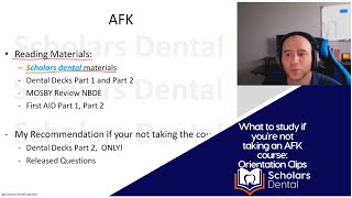 What to study if youre not taking an AFK course AFK Orientation Clips  NDEB Process [upl. by Yluj]